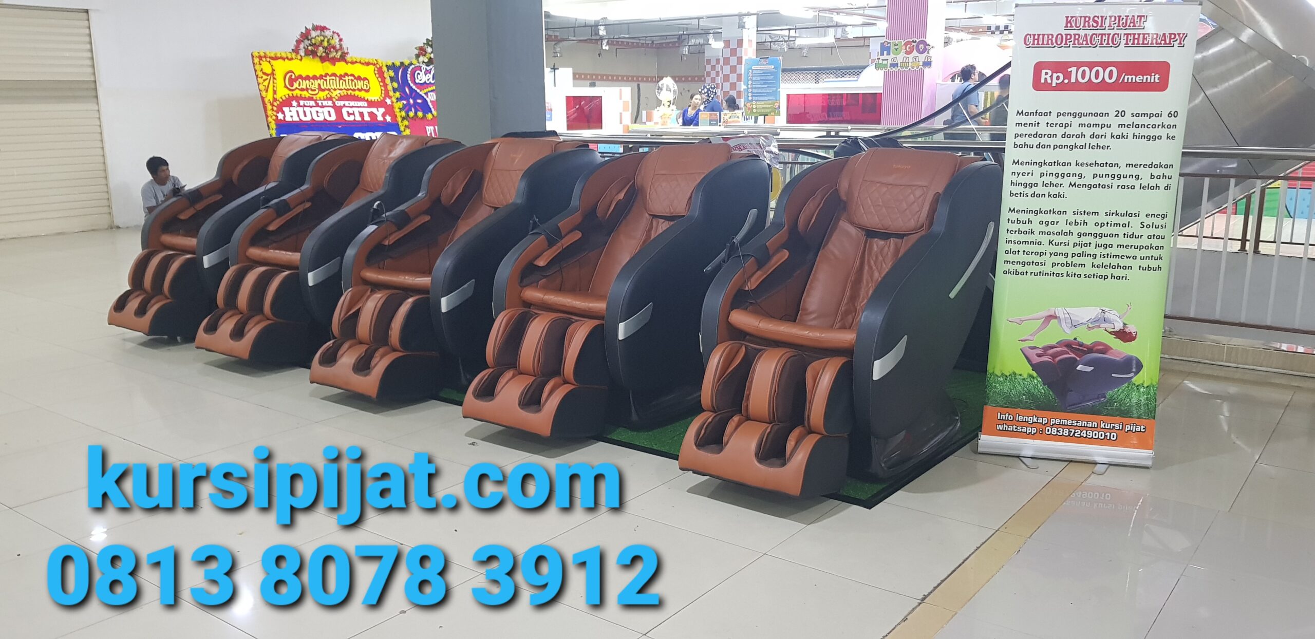 Kursi pijat untuk bisnis usaha sewa rental games massage chair dll